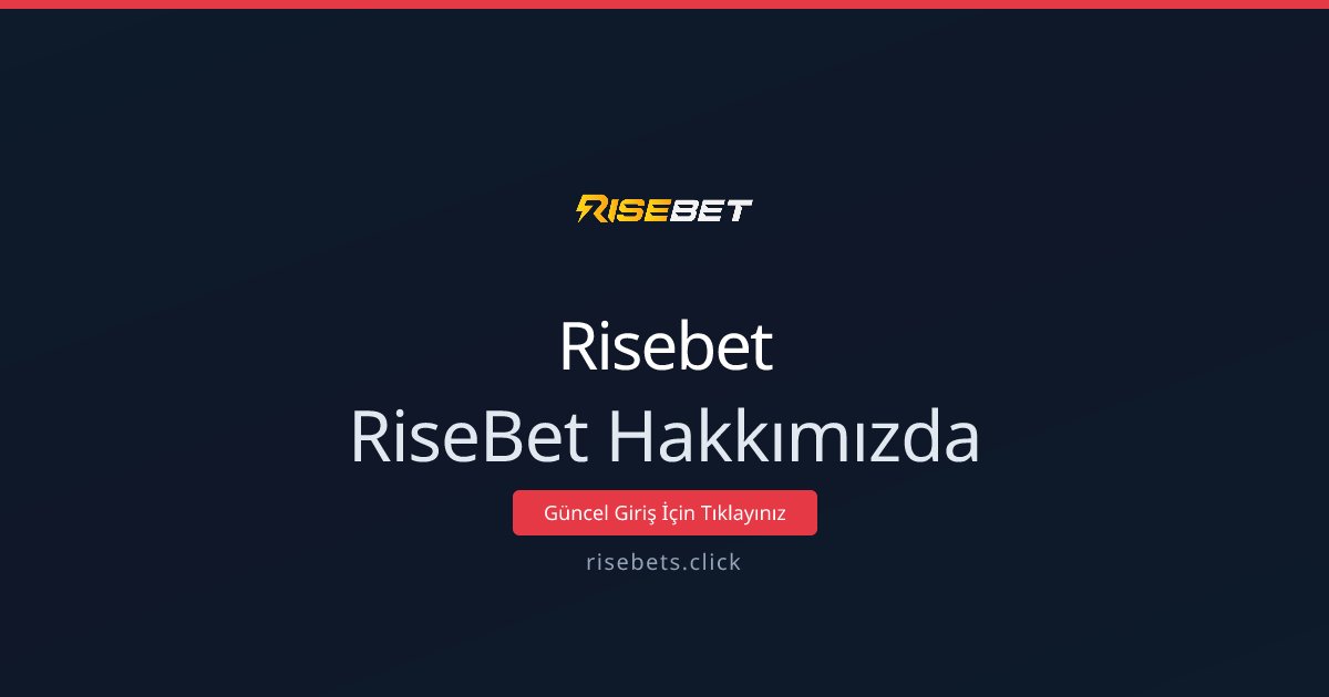 RiseBet Hakkımızda