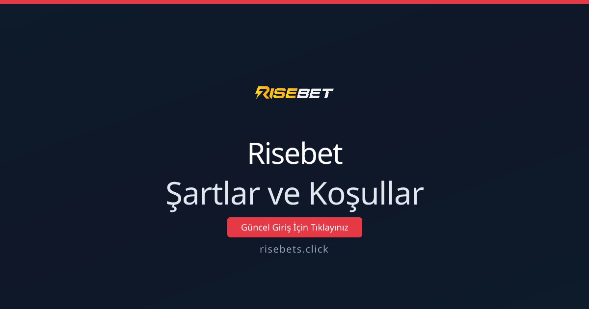 Şartlar ve Koşullar